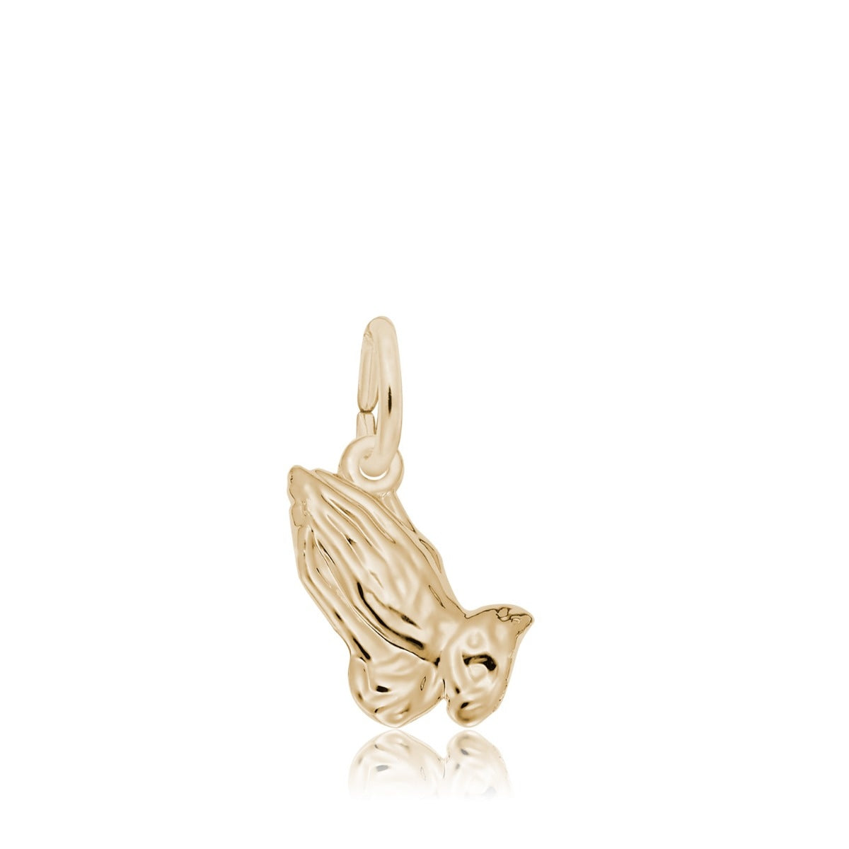 Praying Hands Charm in 14K Yellow Gold