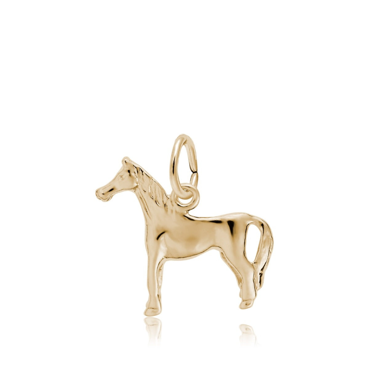 Horse Charm in 14K Yellow Gold