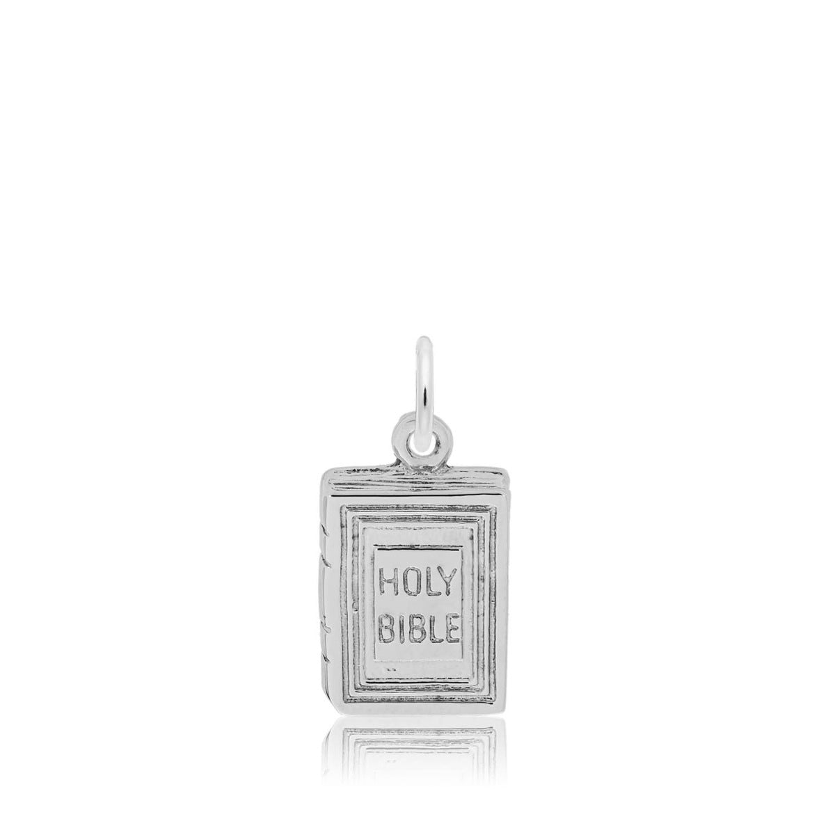 Holy Bible Charm in Sterling Silver