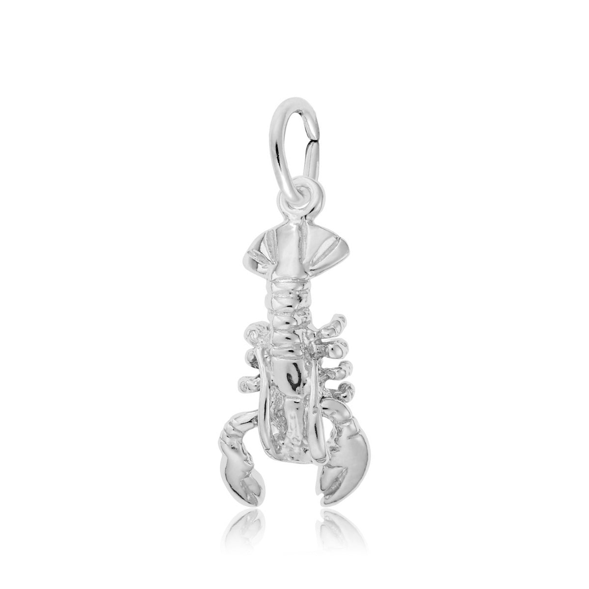 Lobster Charm in Sterling Silver