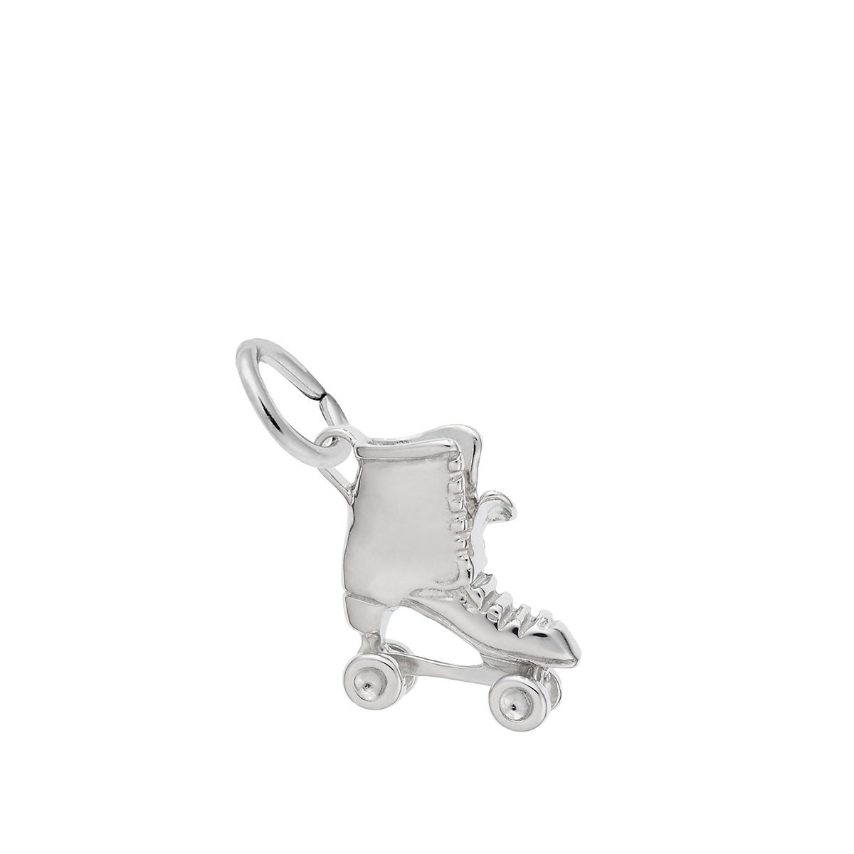 Roller Skate Charm in Sterling Silver