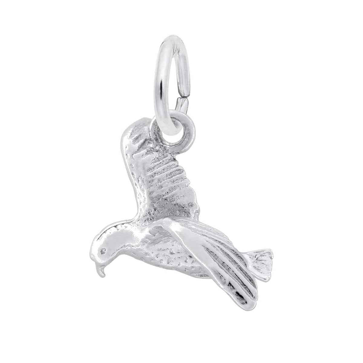 Seagull Charm in Sterling Silver