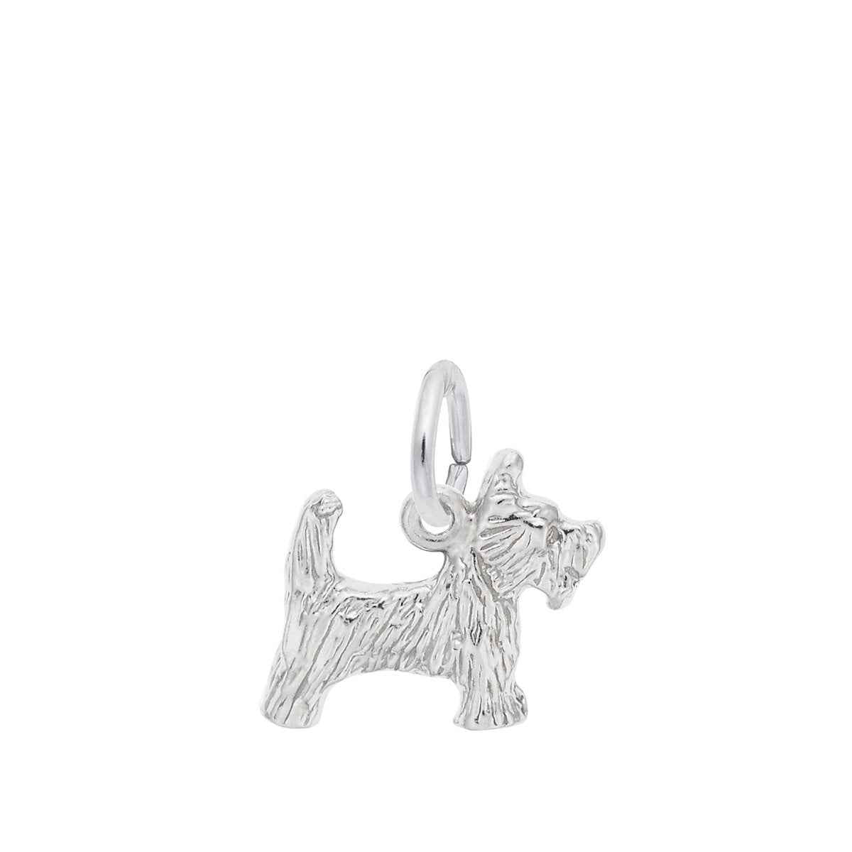 Scottie Charm in Sterling Silver