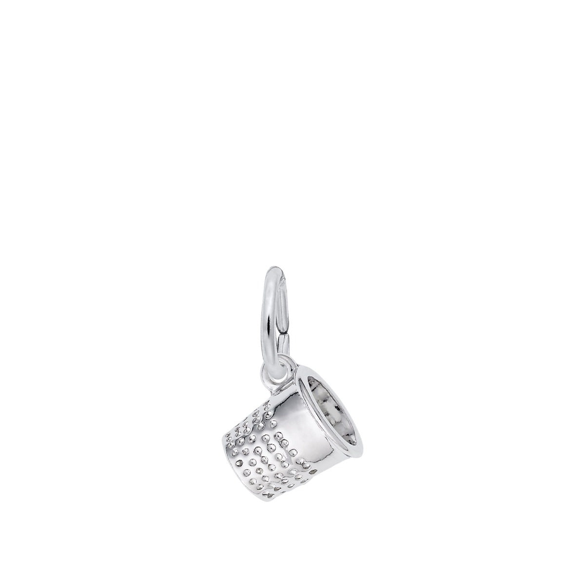 Thimble Charm in Sterling Silver