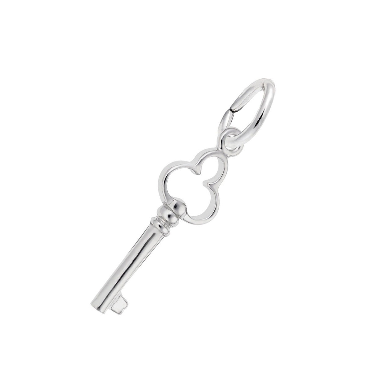 Key Charm in Sterling Silver