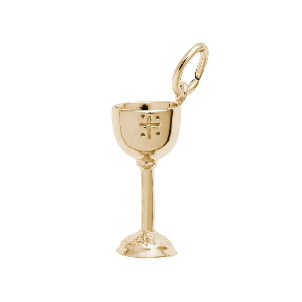 Chalice Charm in 14K Yellow Gold
