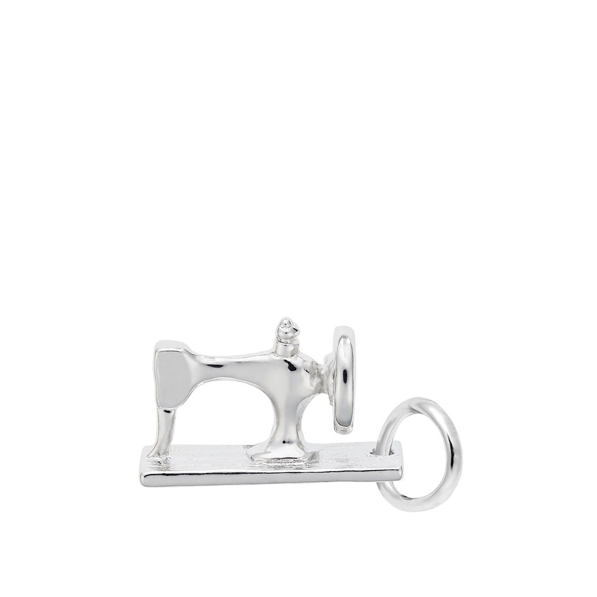 Sewing Machine Charm in Sterling Silver