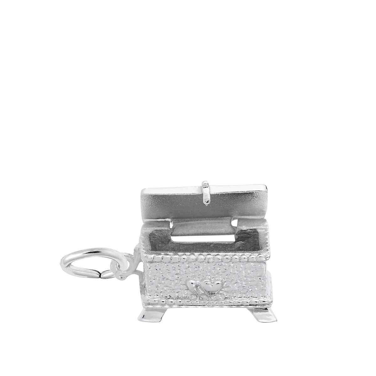 Hope Chest Charm in Sterling Silver