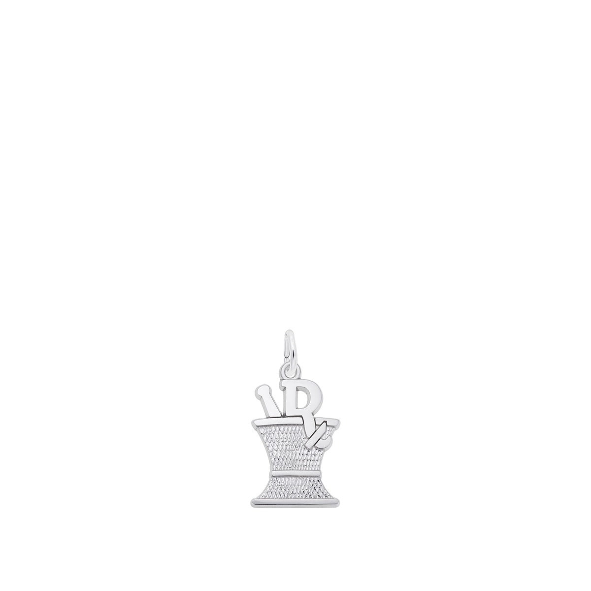 Pharmacy Charm in Sterling Silver