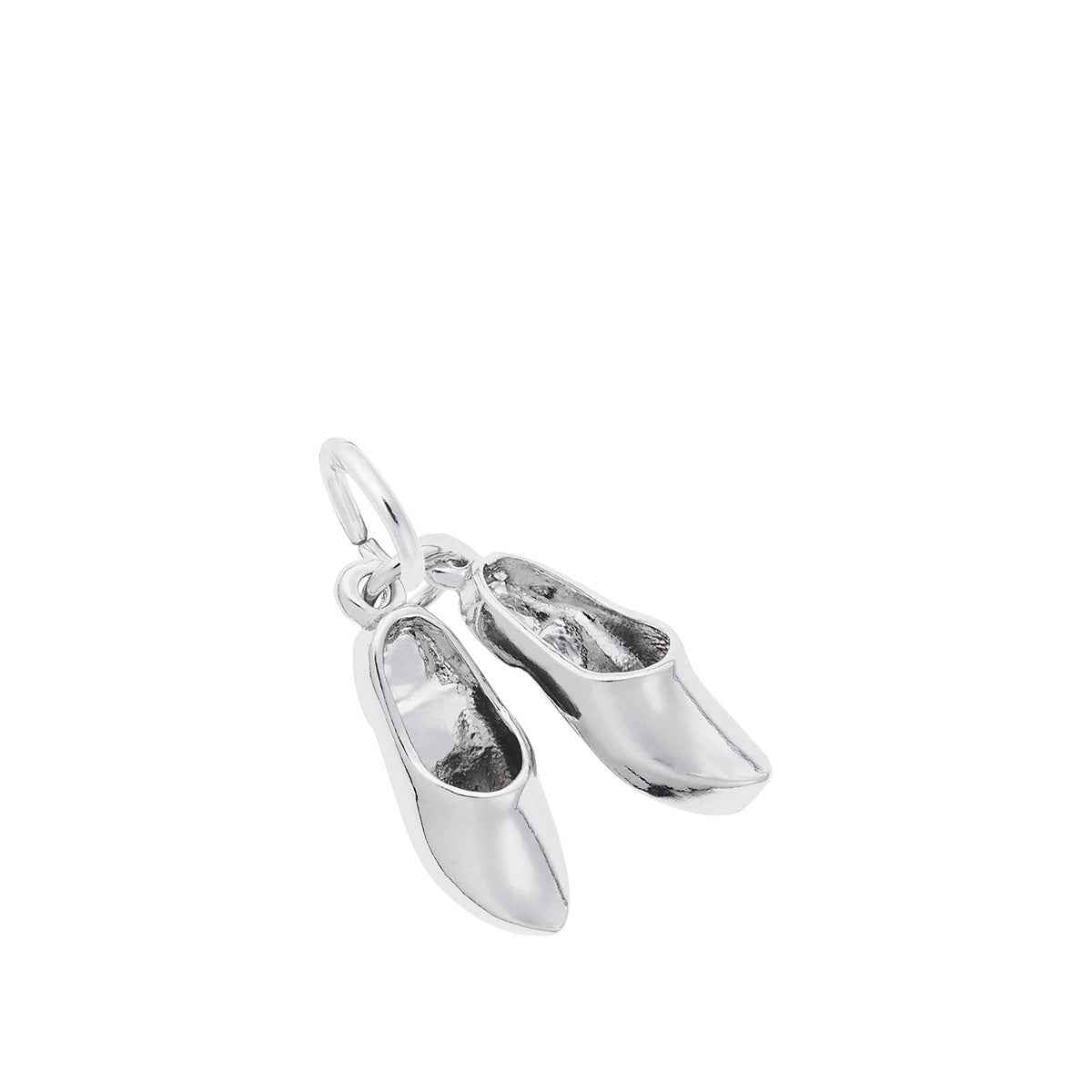 Dutch Shoes Charm in Sterling Silver