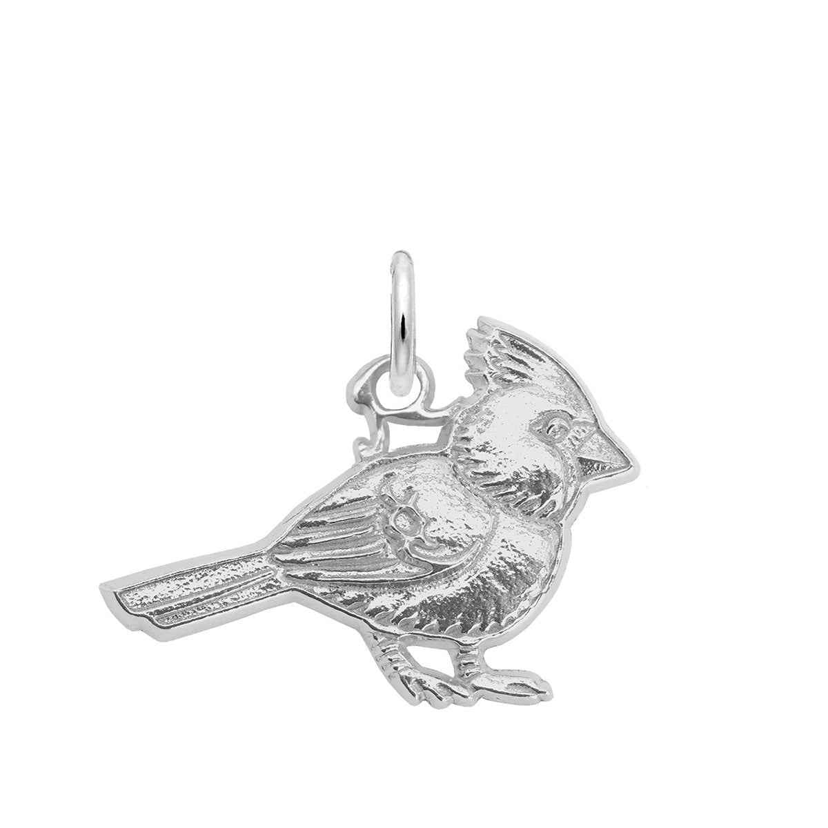 Cardinal Charm in Sterling Silver