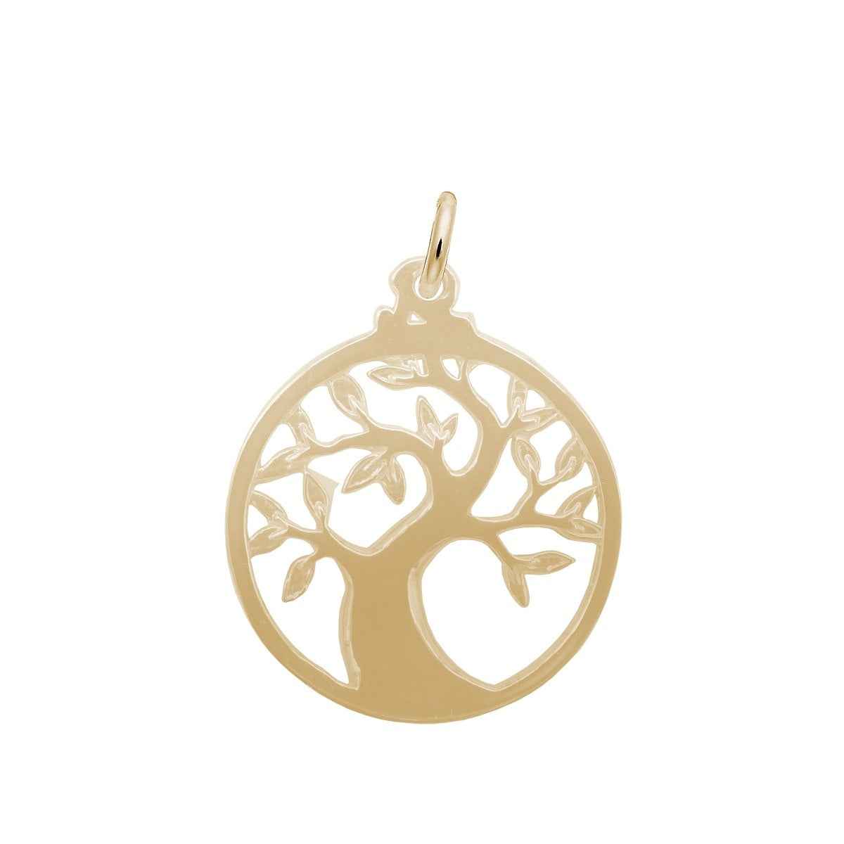 Tree Of Life Charm in 14K Yellow Gold