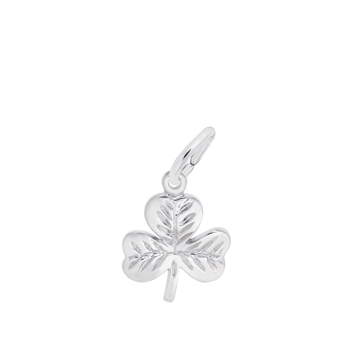 Shamrock Charm in Sterling Silver