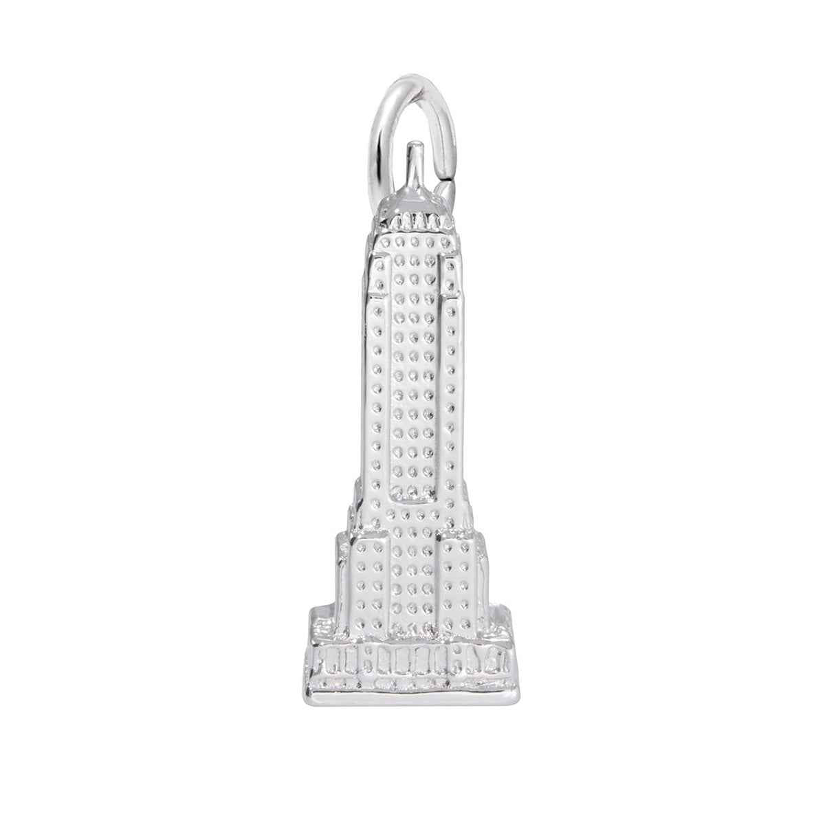 Empire State Building Charm in Sterling Silver