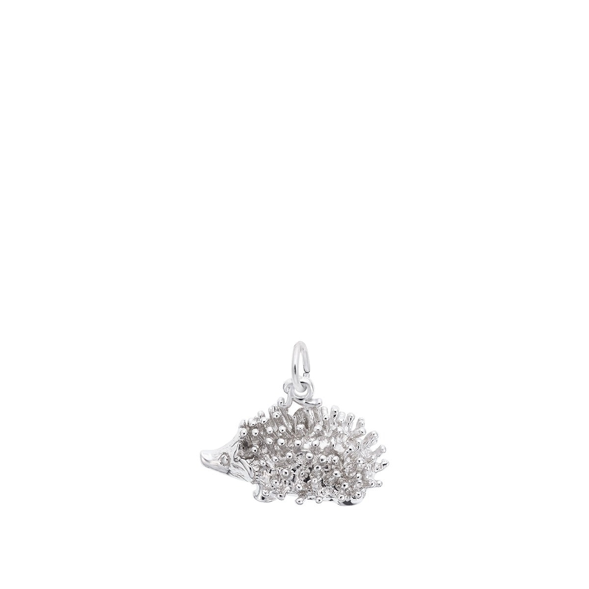 Porcupine Charm in Sterling Silver