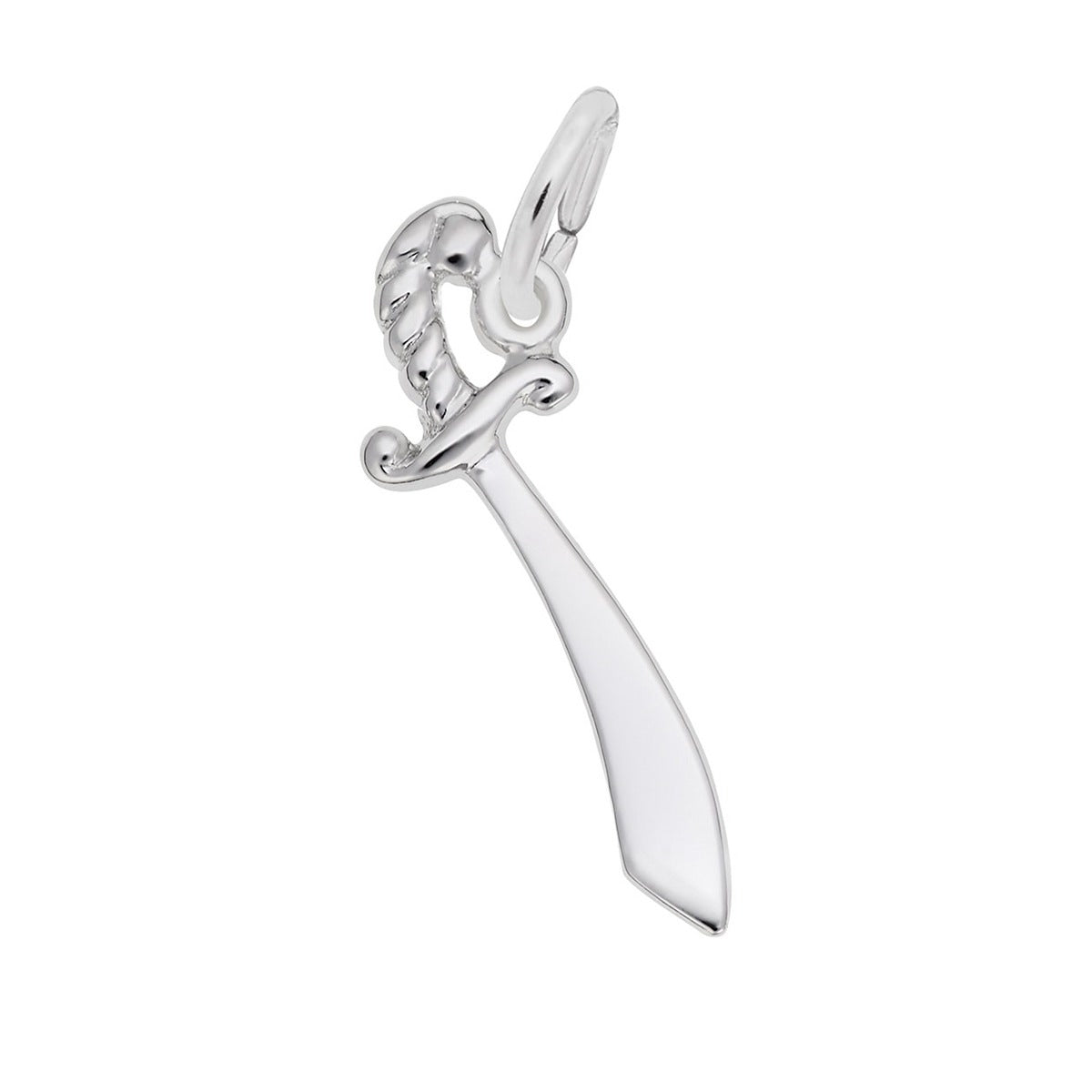 Sword Charm Sterling Silver