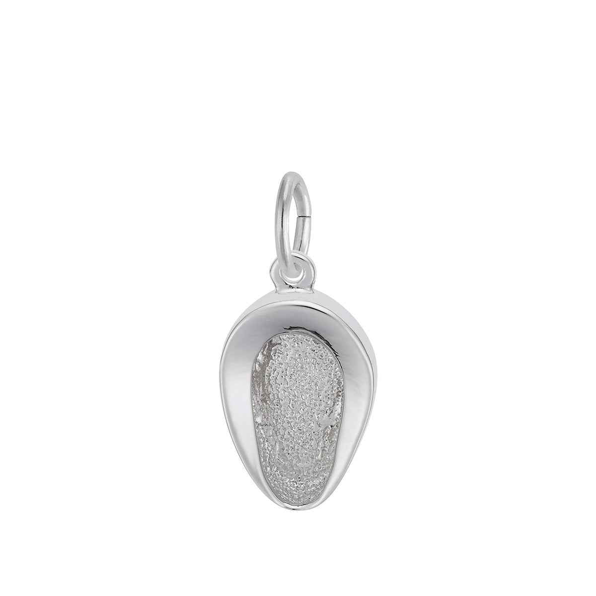 Bed Pan Charm in Sterling Silver