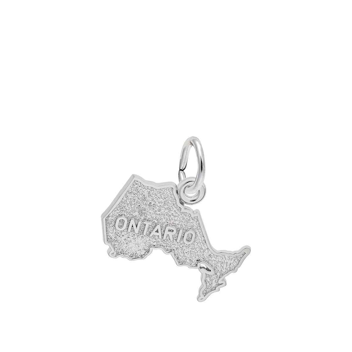 Ontario Charm in Sterling Silver