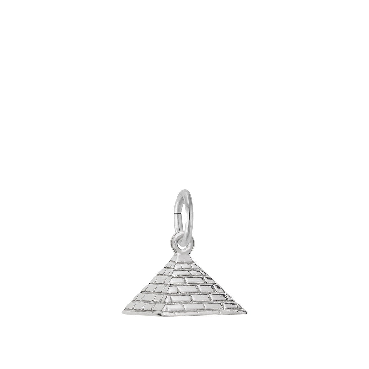 Pyramid Charm Sterling Silver