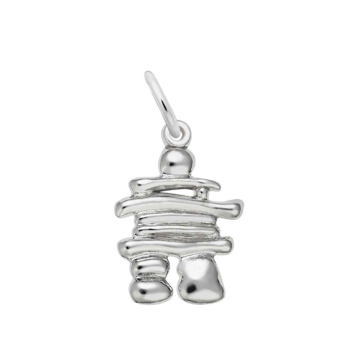 Inukshuk Charm in Sterling Silver