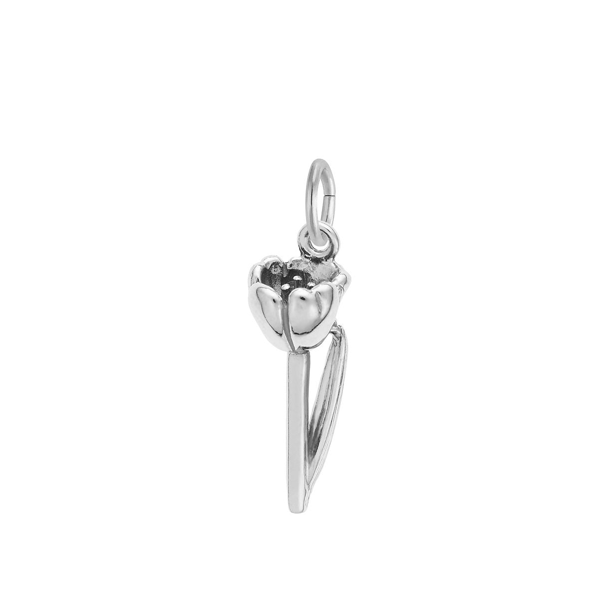 Crocus Charm Sterling Silver