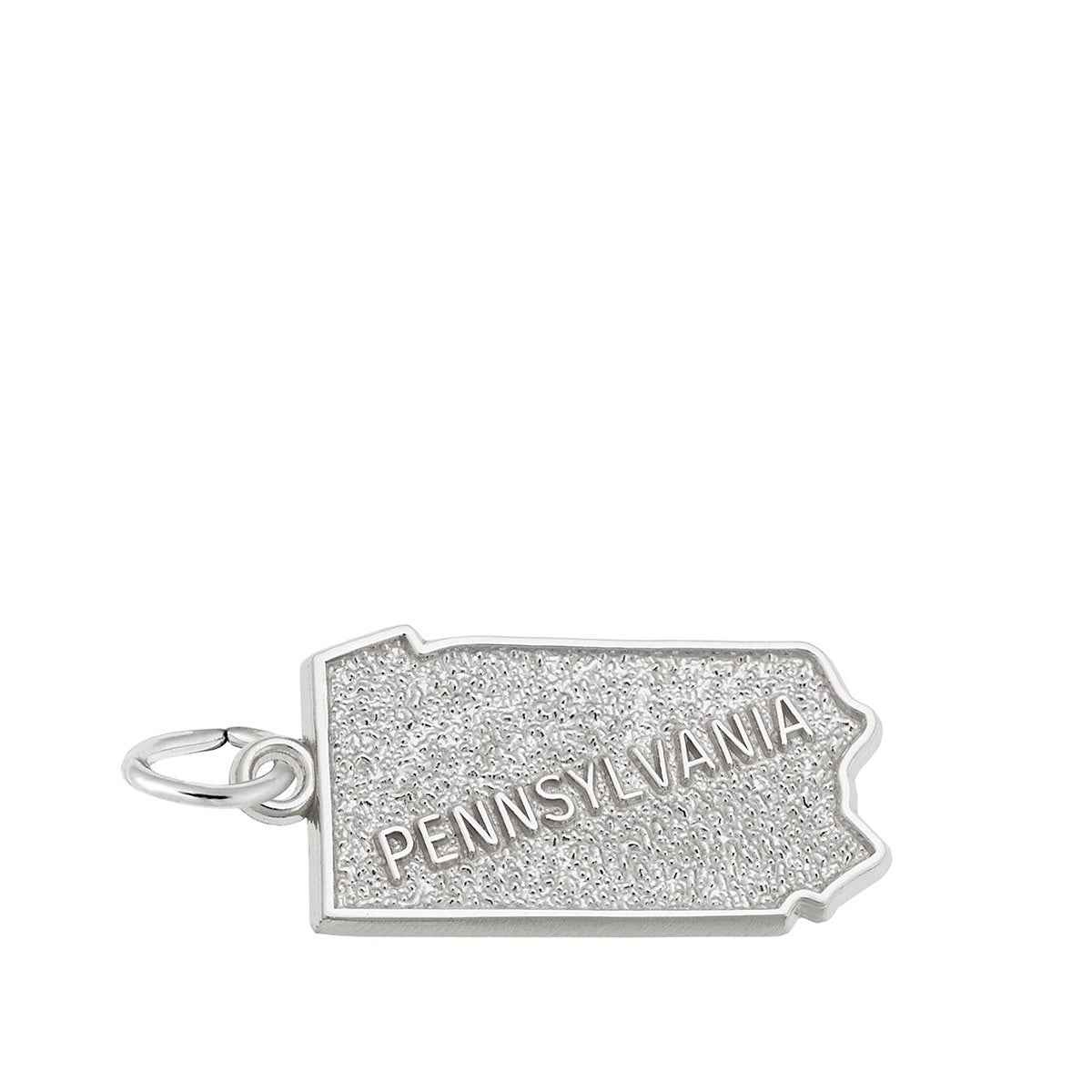 Pennsylvania Charm in Sterling Silver