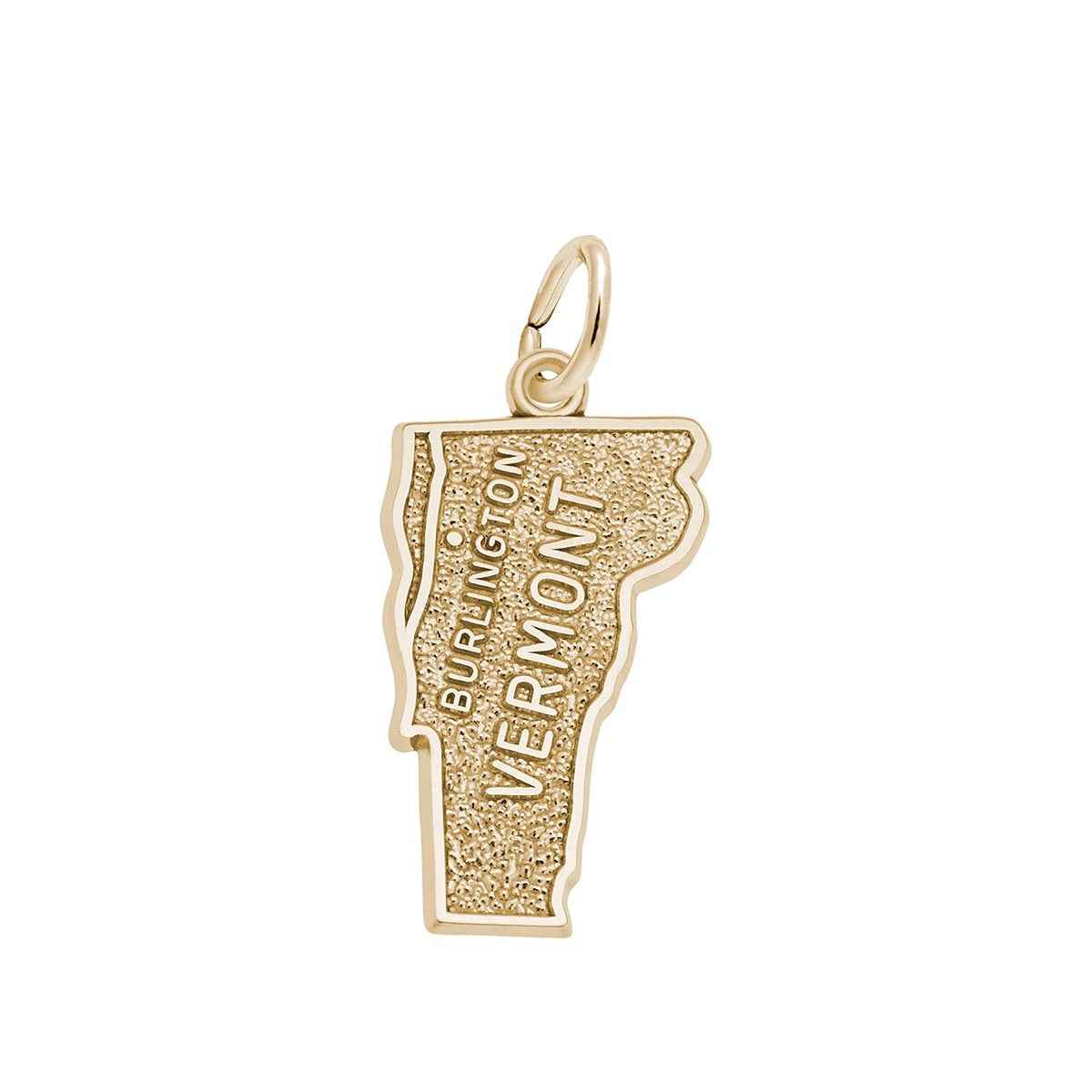 Burlington Charm in 14K Yellow Gold