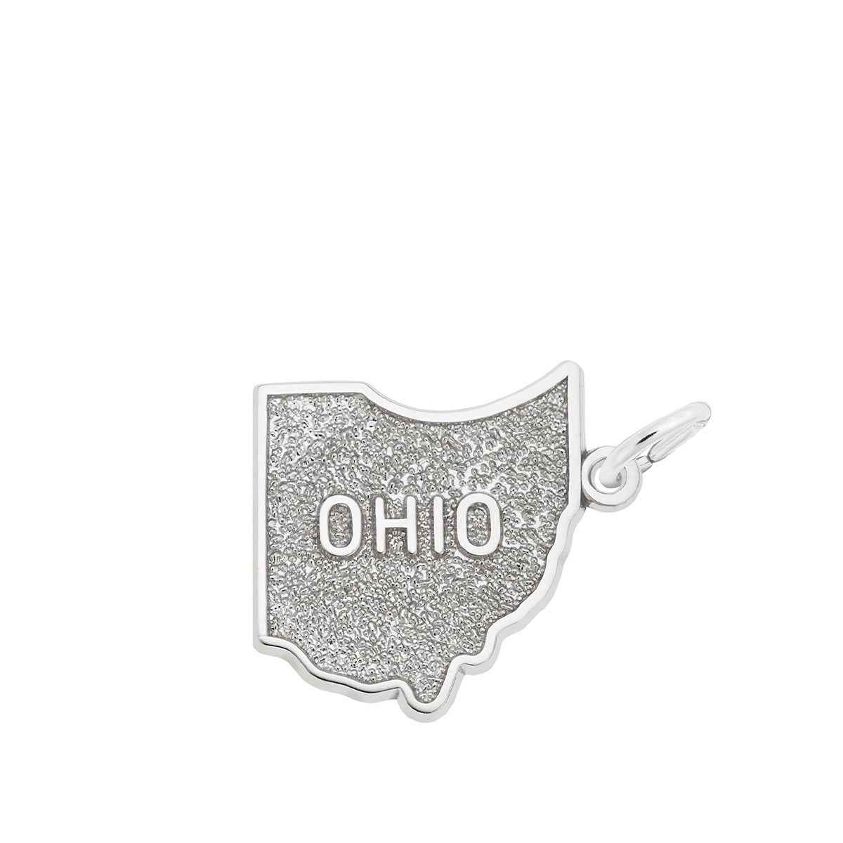 Ohio Charm in Sterling Silver