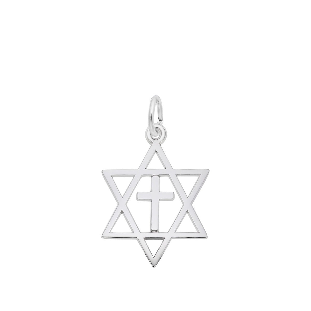 Interfaith Symbol Charm Sterling Silver