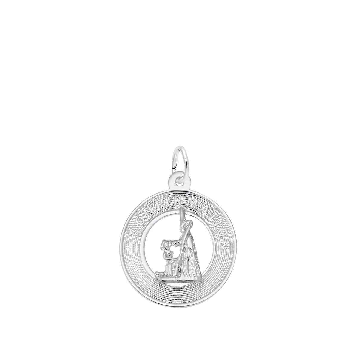 Confirmation Girl Charm in Sterling Silver