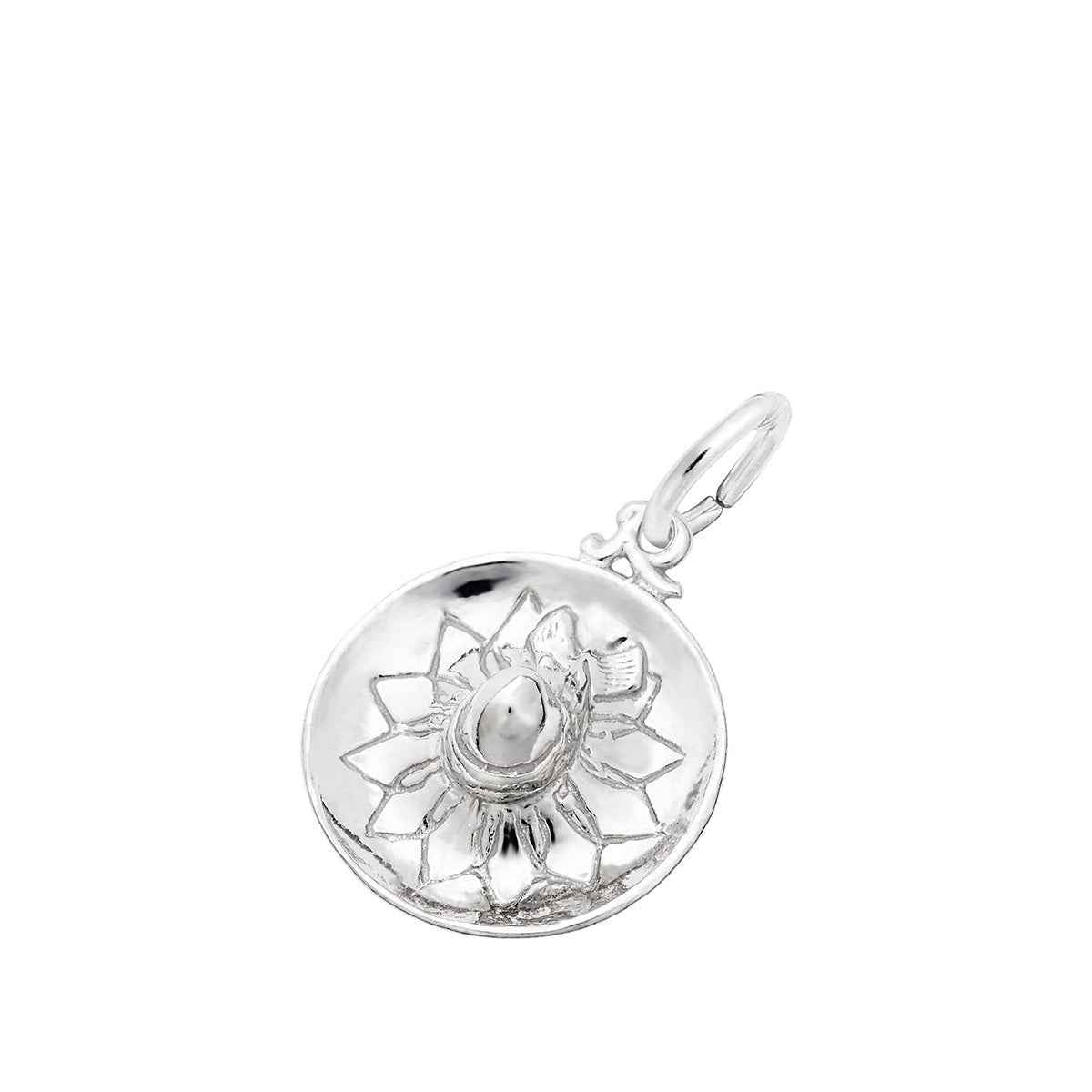 Sombrero Charm in Sterling Silver