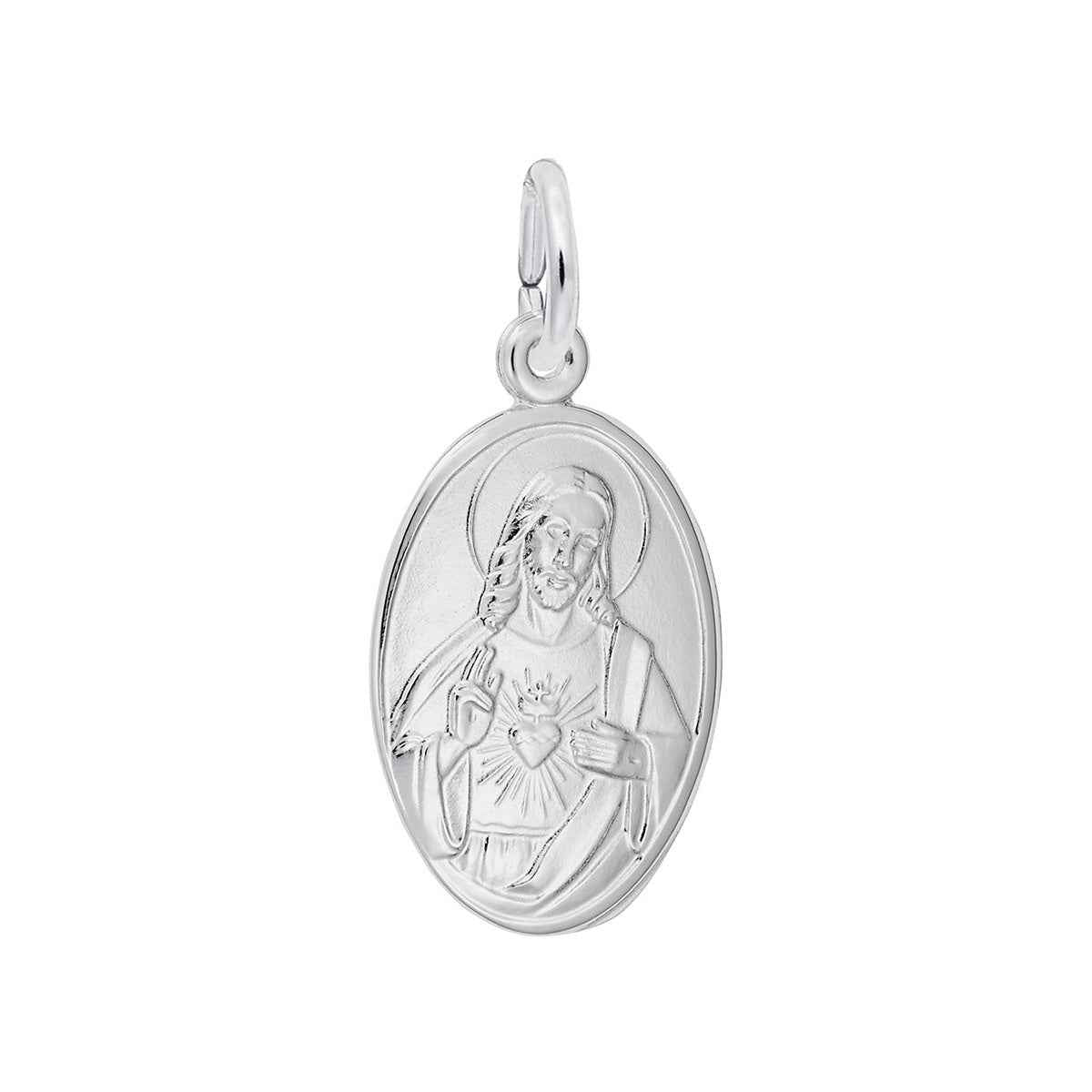 St. Theresa Charm in Sterling Silver