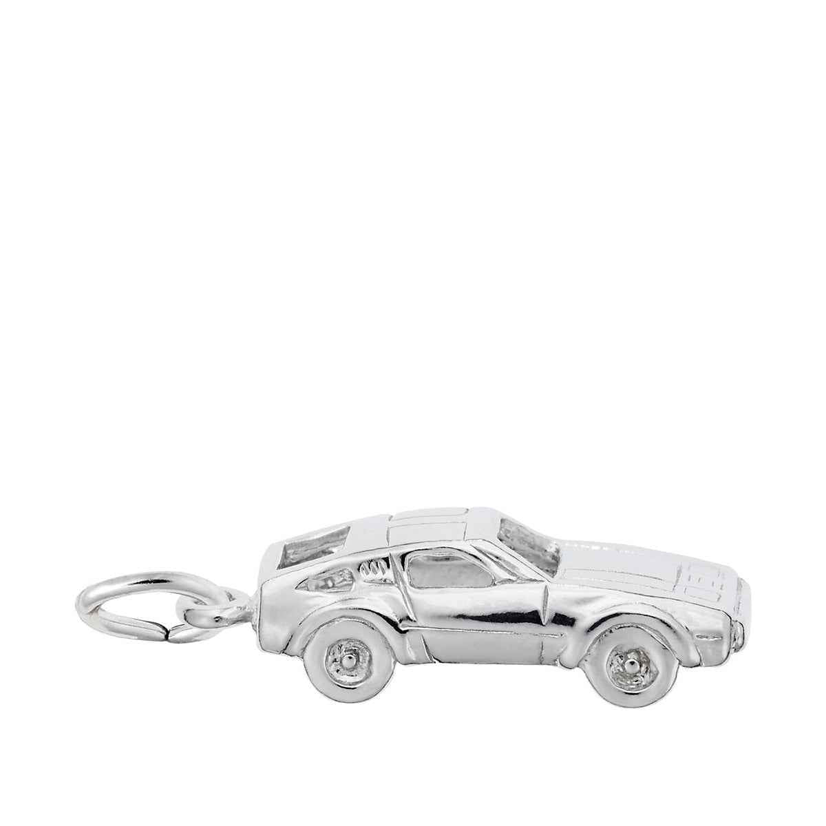 DeLorean Car Charm in Sterling Silver
