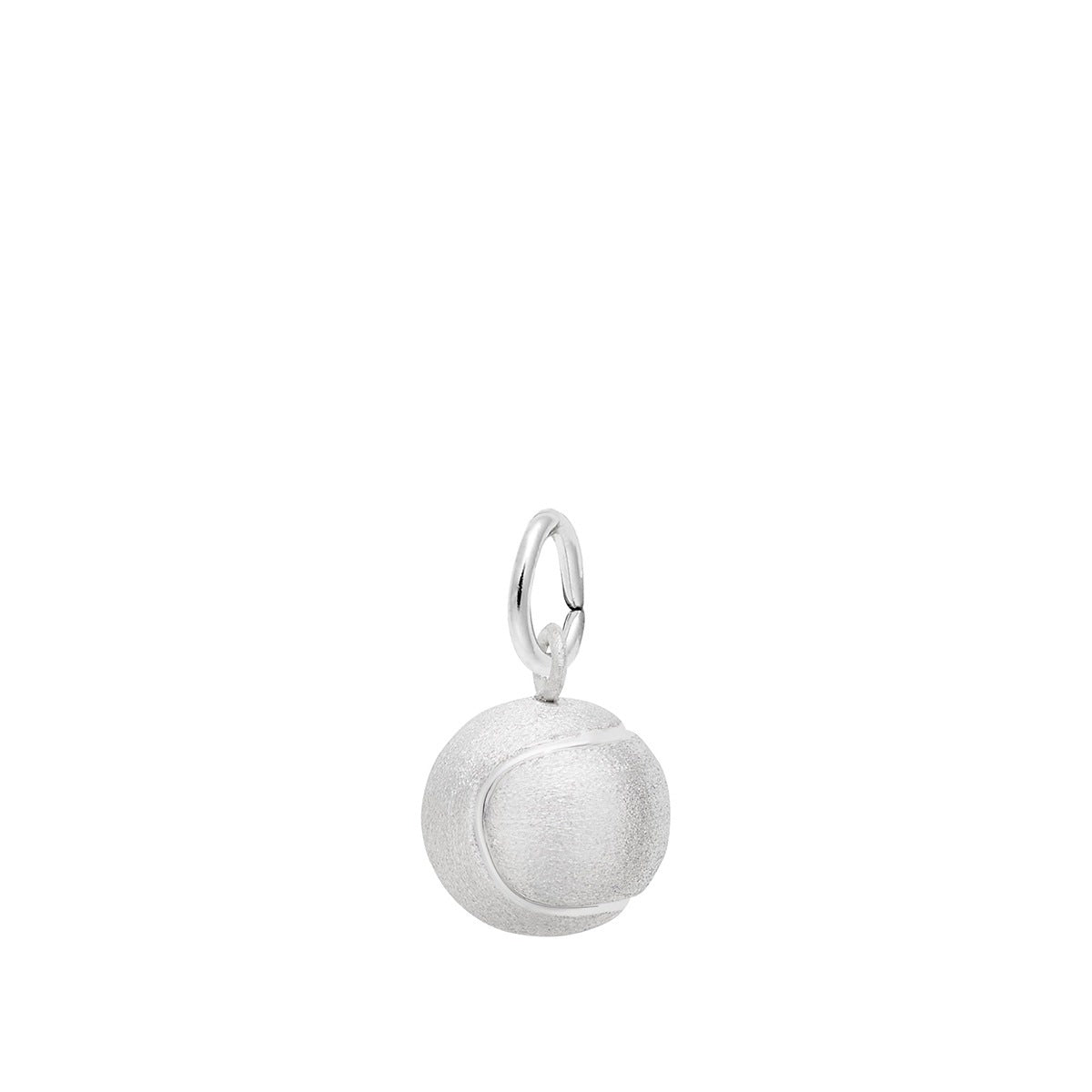 Tennis Ball Charm Sterling Silver