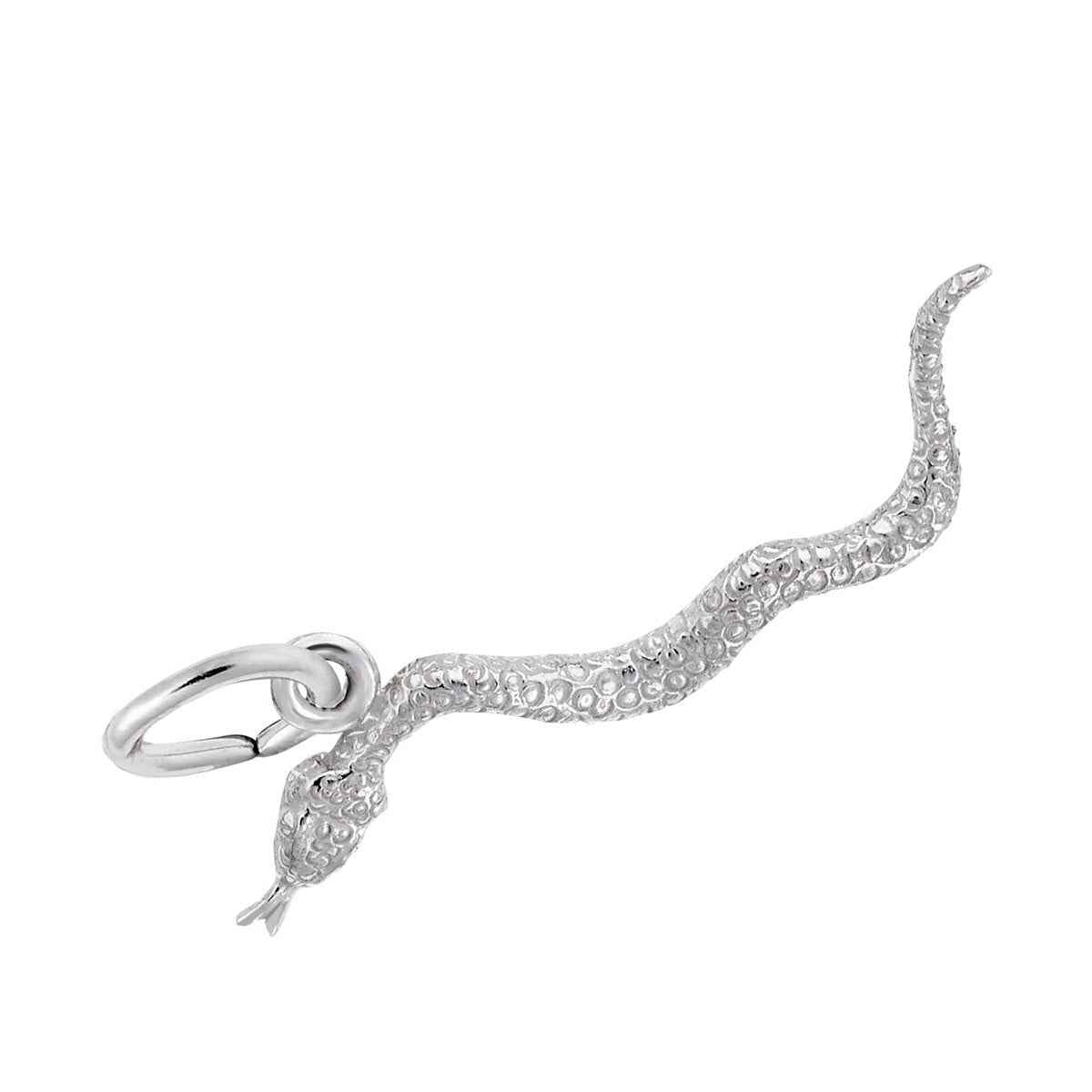 Snake Charm in Sterling Silver