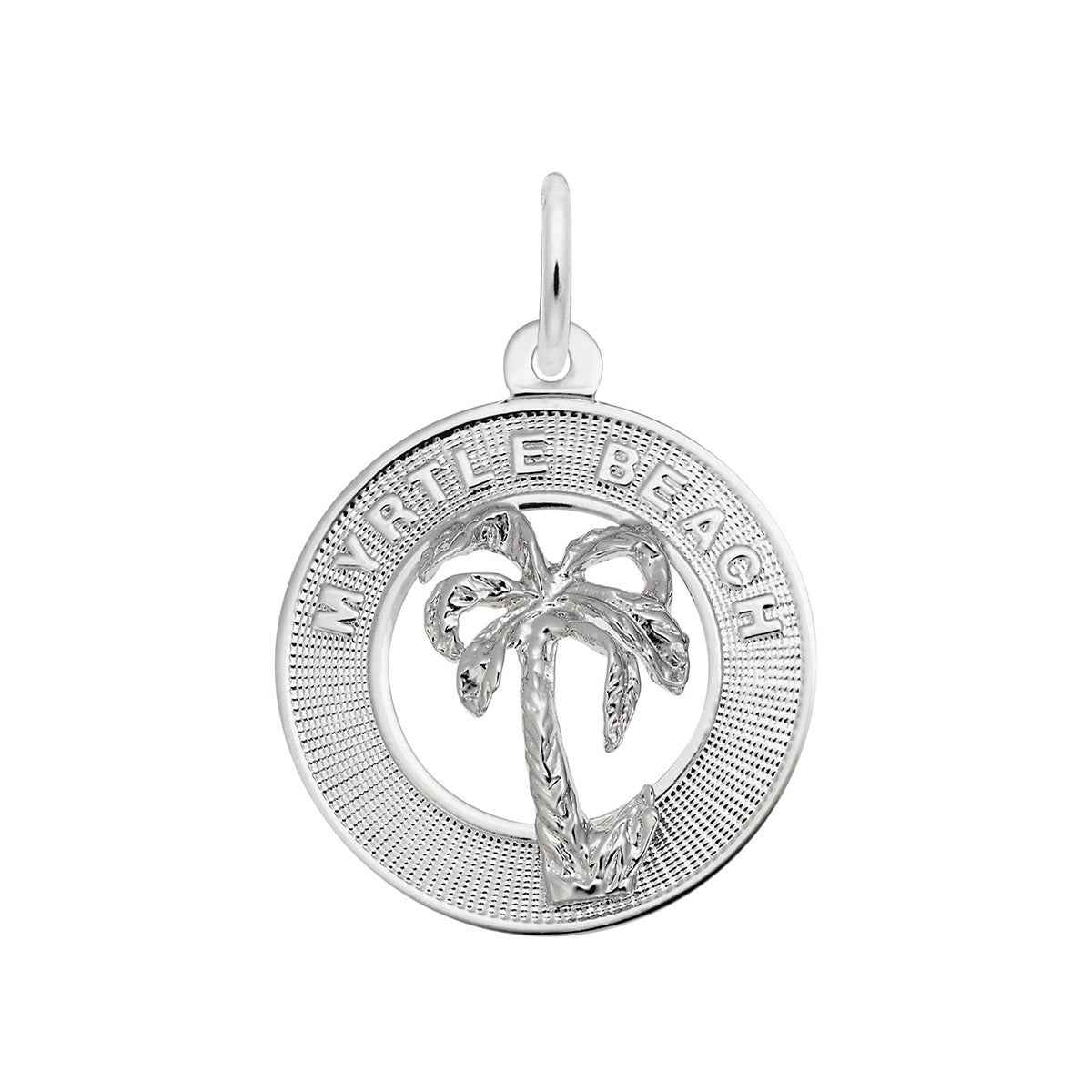Myrtle Beach Charm in Sterling Silver