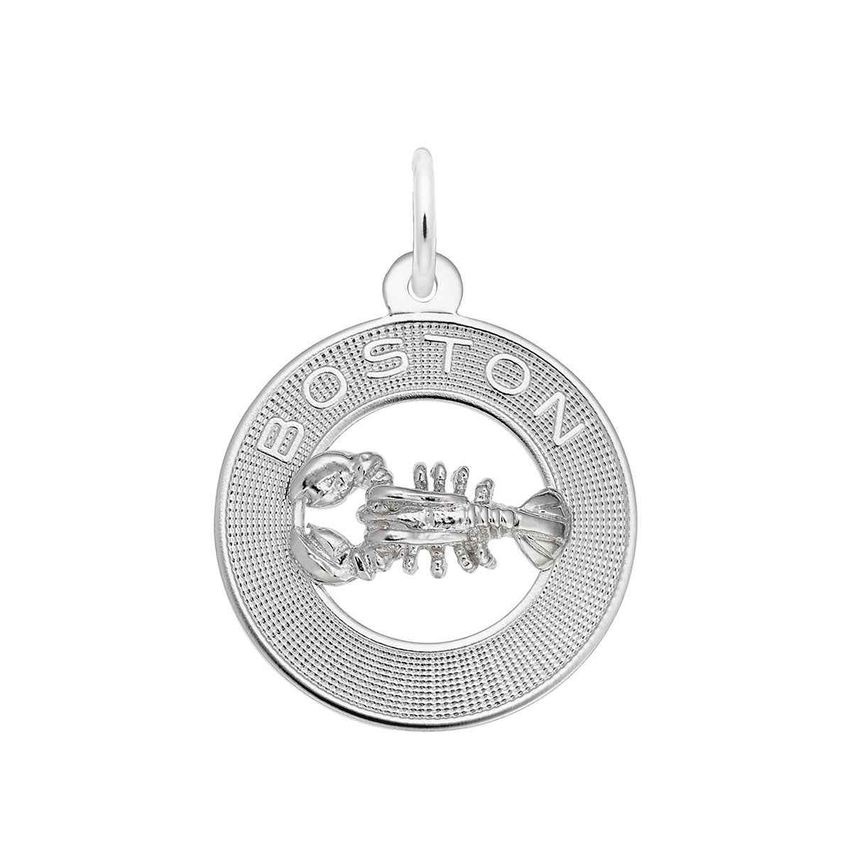 Boston Lobster Charm in Sterling Silver