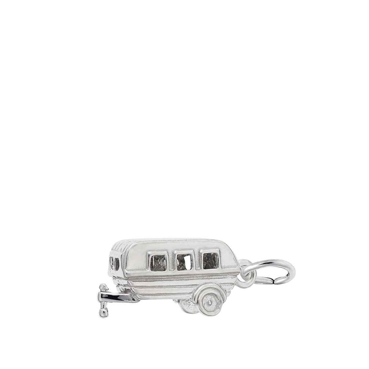 Trailer Charm in Sterling Silver