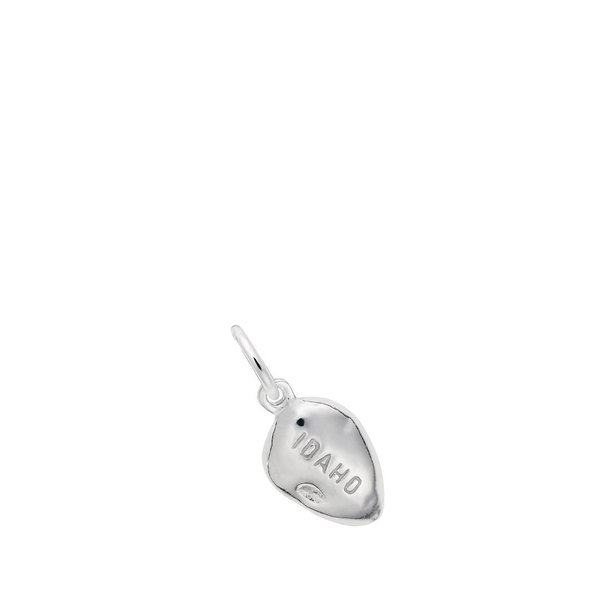 Idaho Potato Charm Sterling Silver