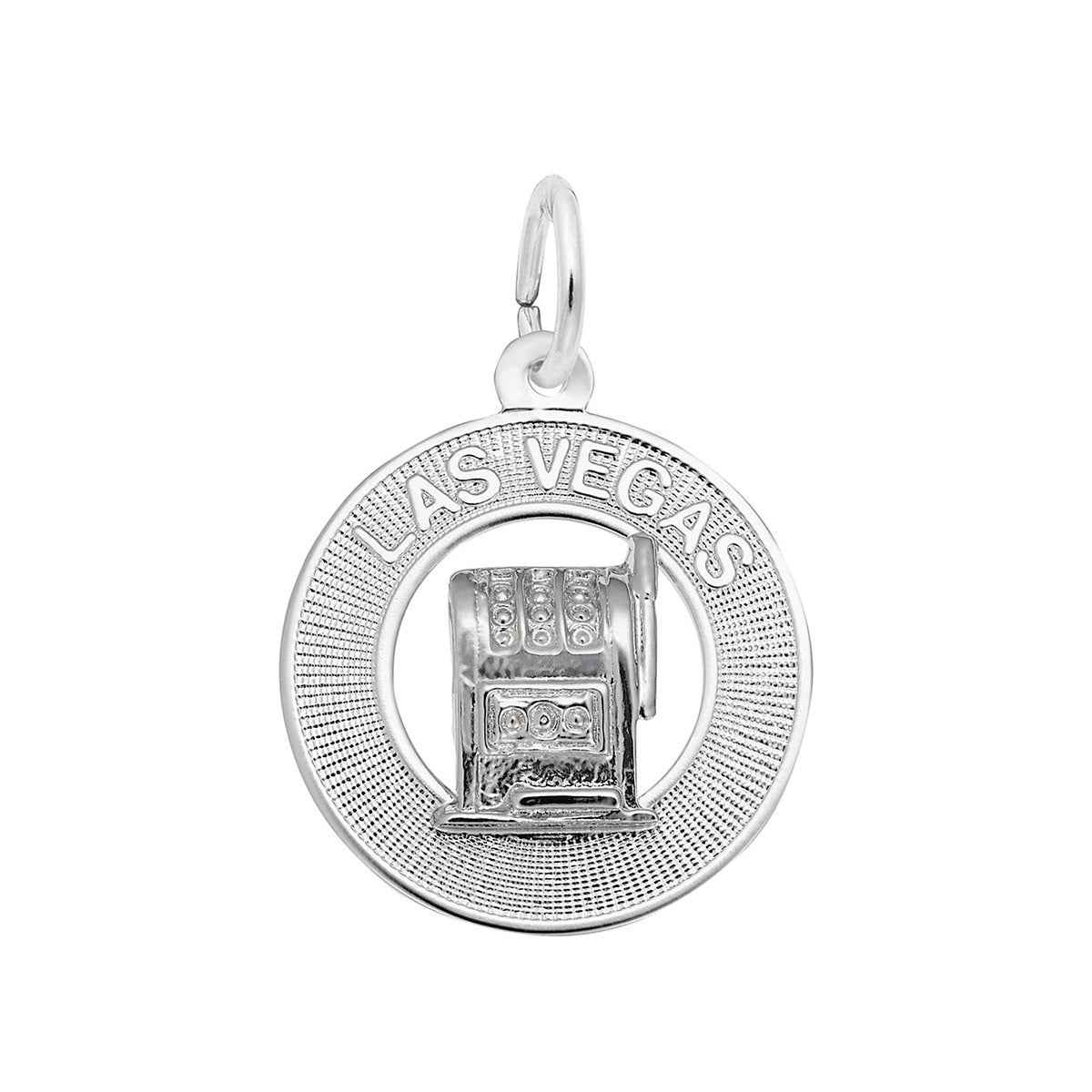 Las Vegas Charm in Sterling Silver