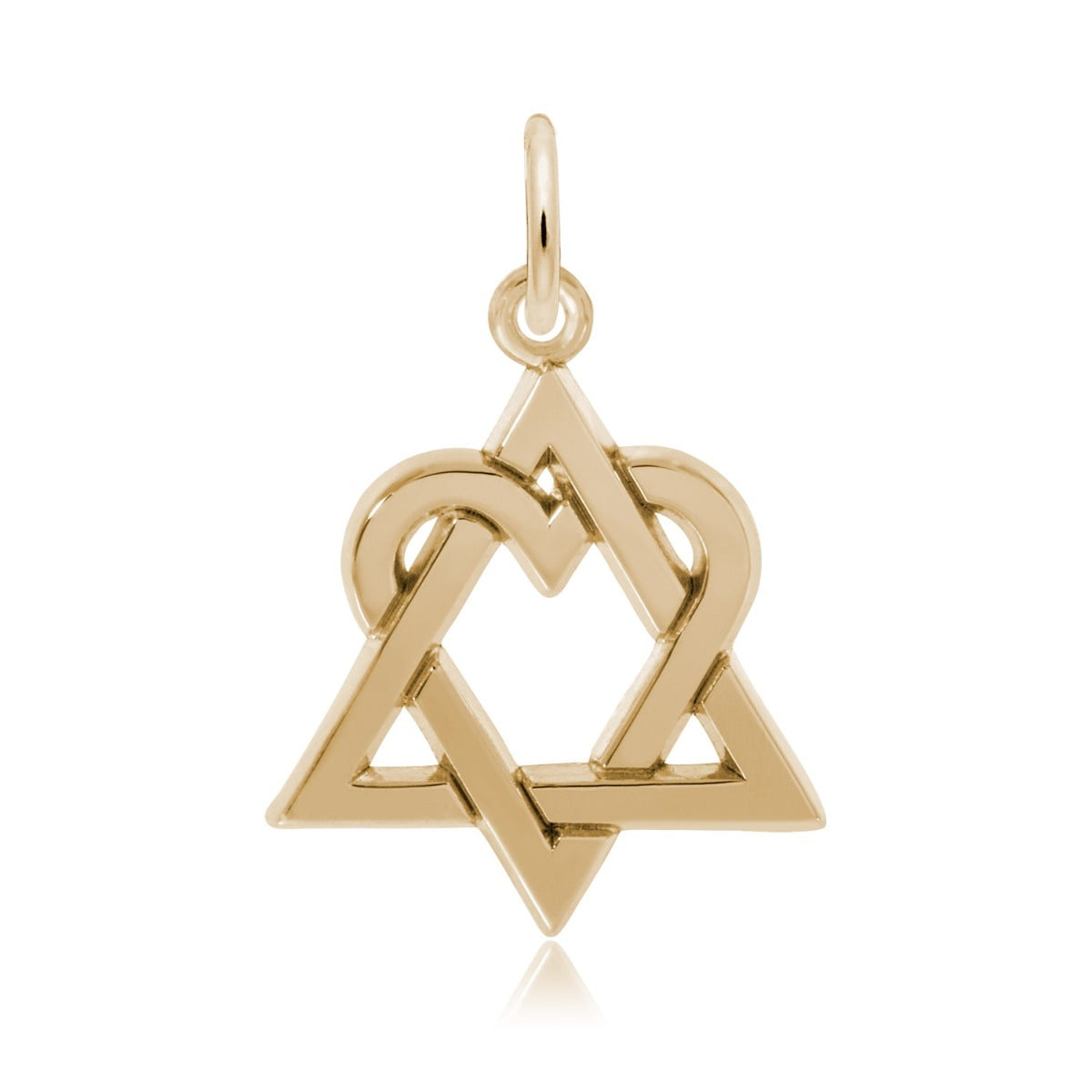 Adoption Symbol Charm in 14K Yellow Gold