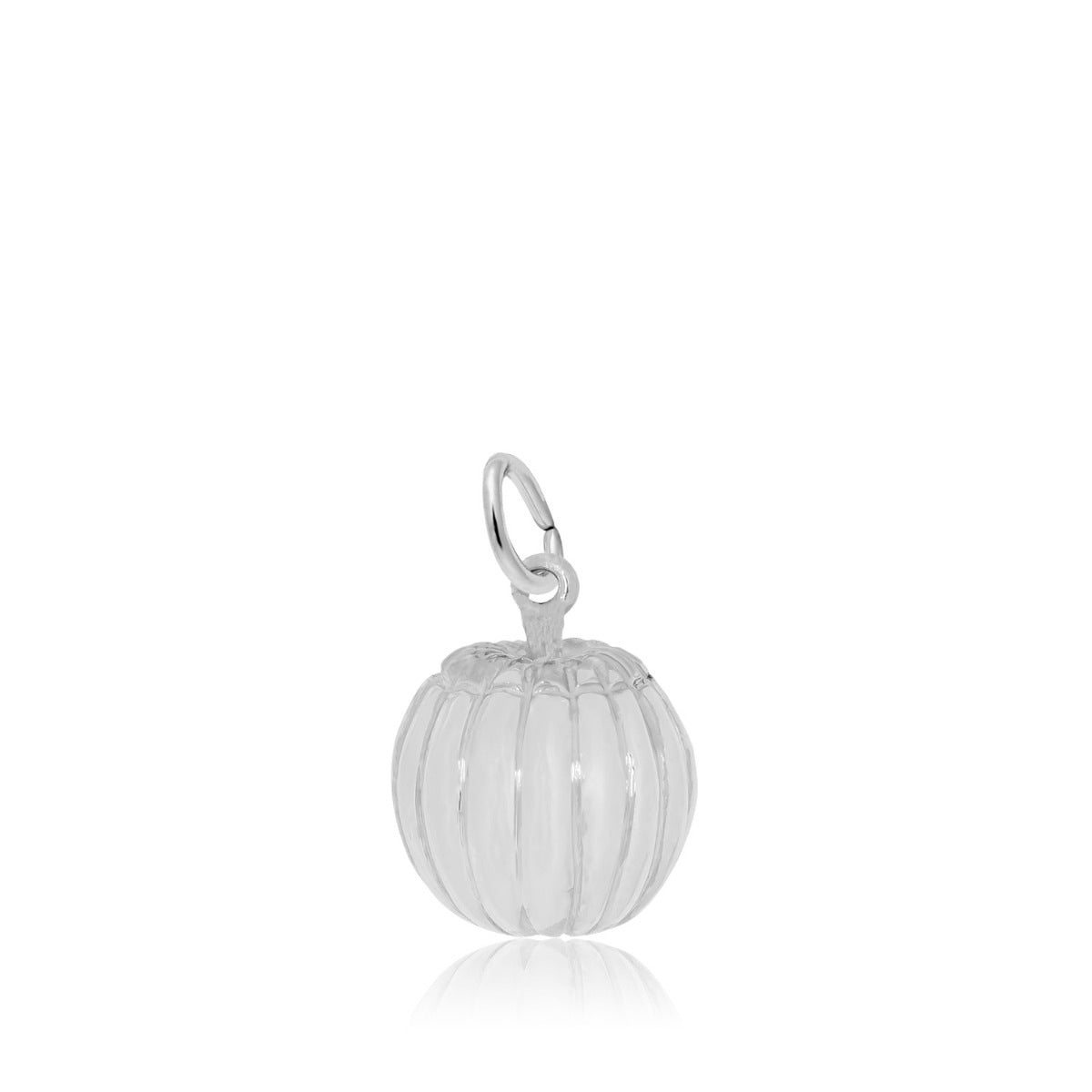 Pumpkin Charm in Sterling Silver