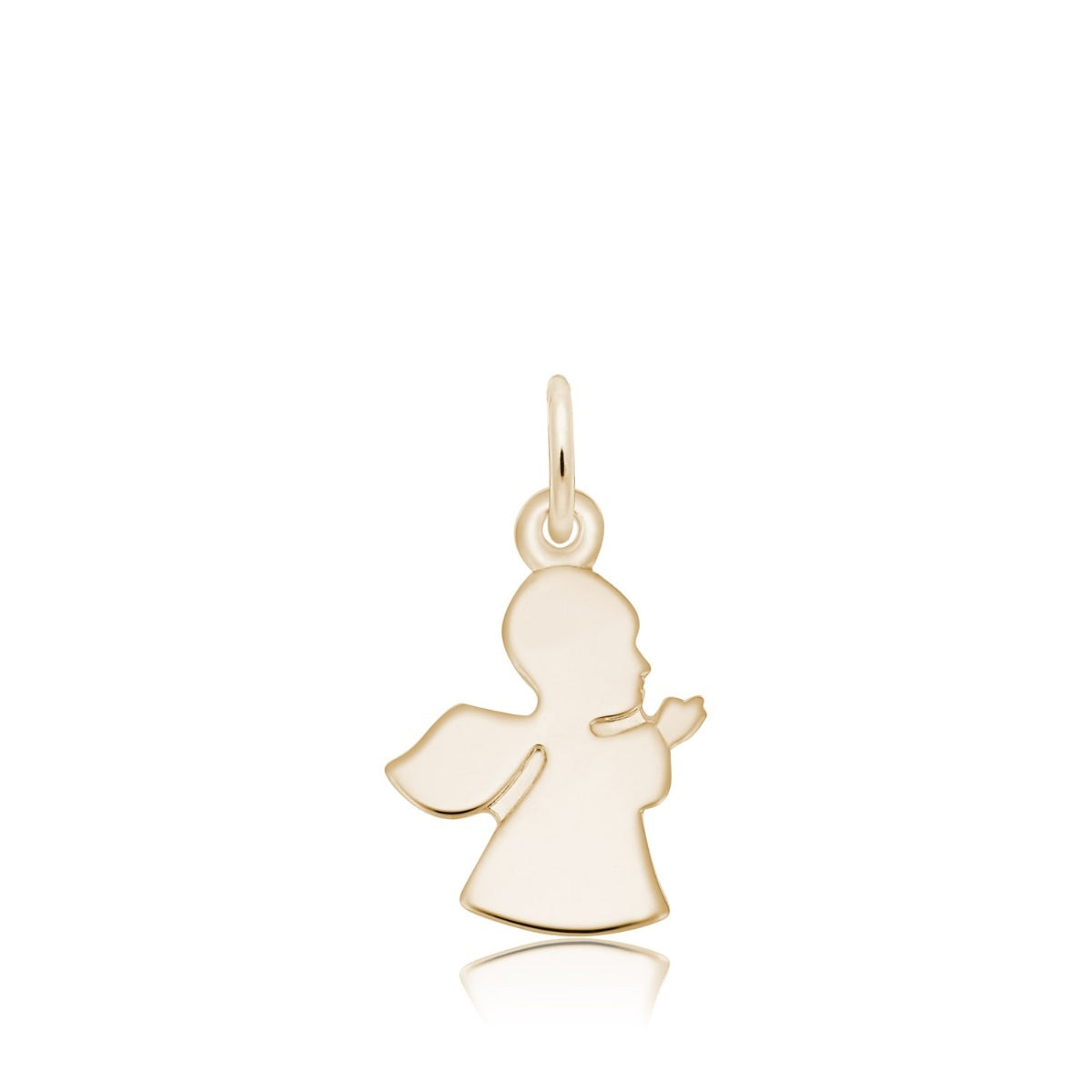 Guardian Angel Charm in 14K Yellow Gold