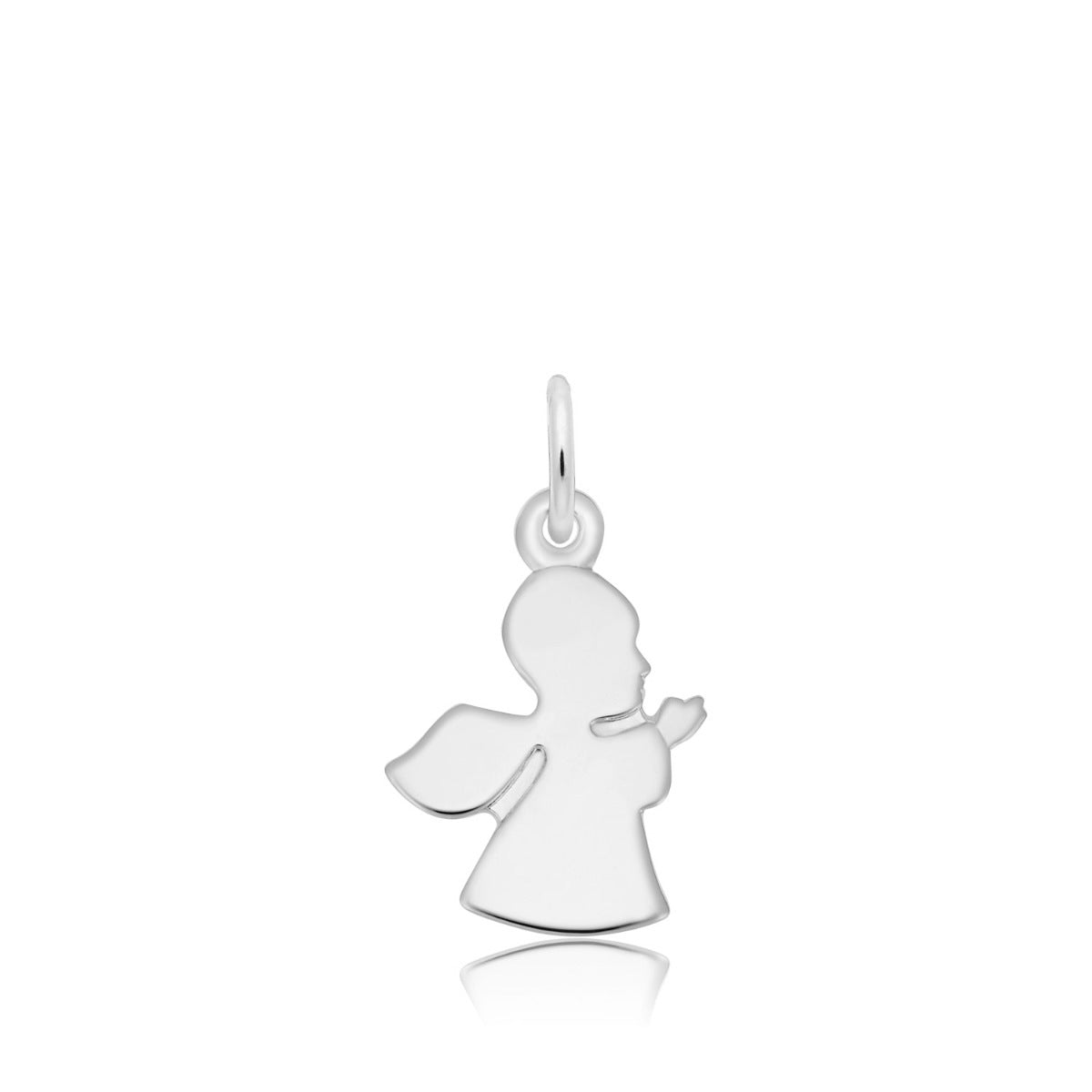 Guardian Angel Charm in Sterling Silver