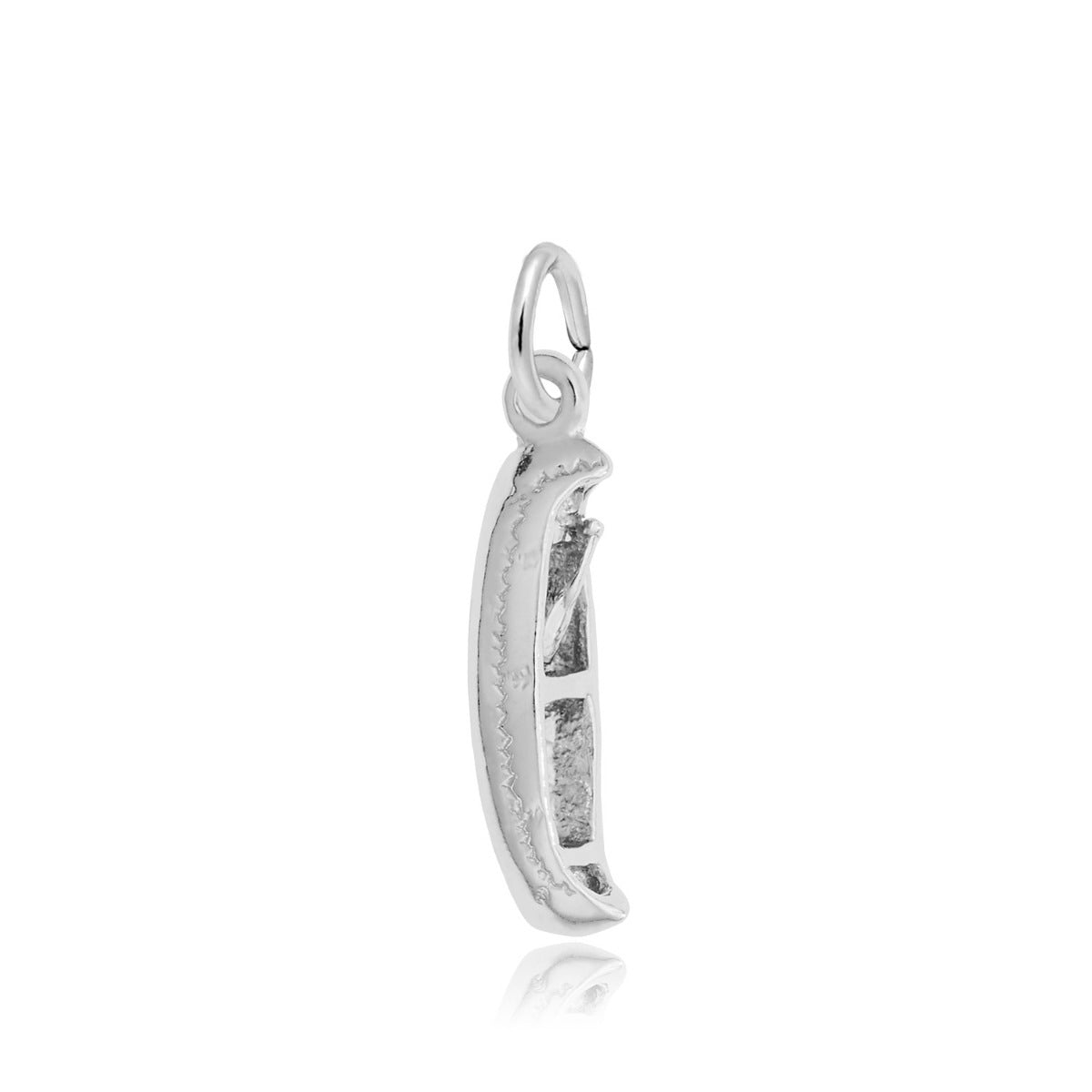 Canoe Charm in Sterling Silver
