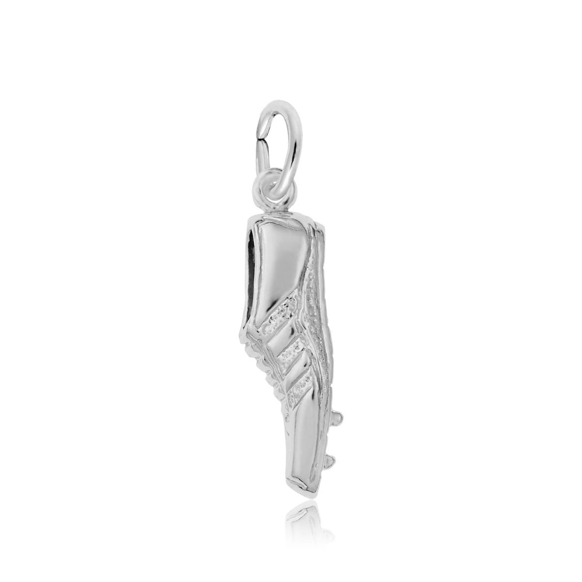 Track Shoe Charm in Sterling Silver