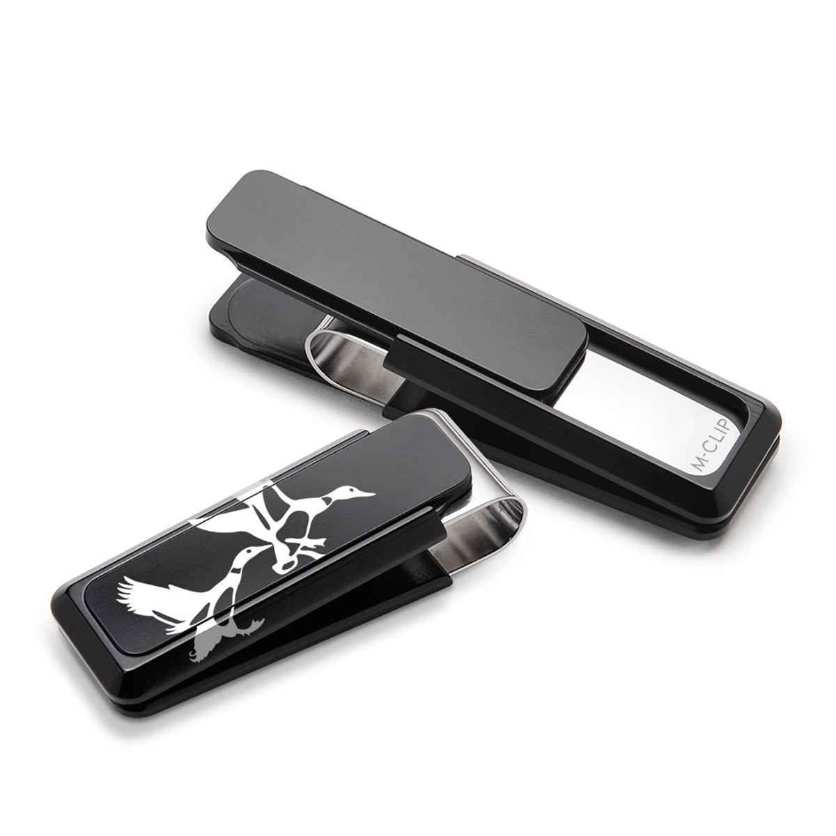 M-Clip Sportsman Black Aluminum Duck Money Clip
