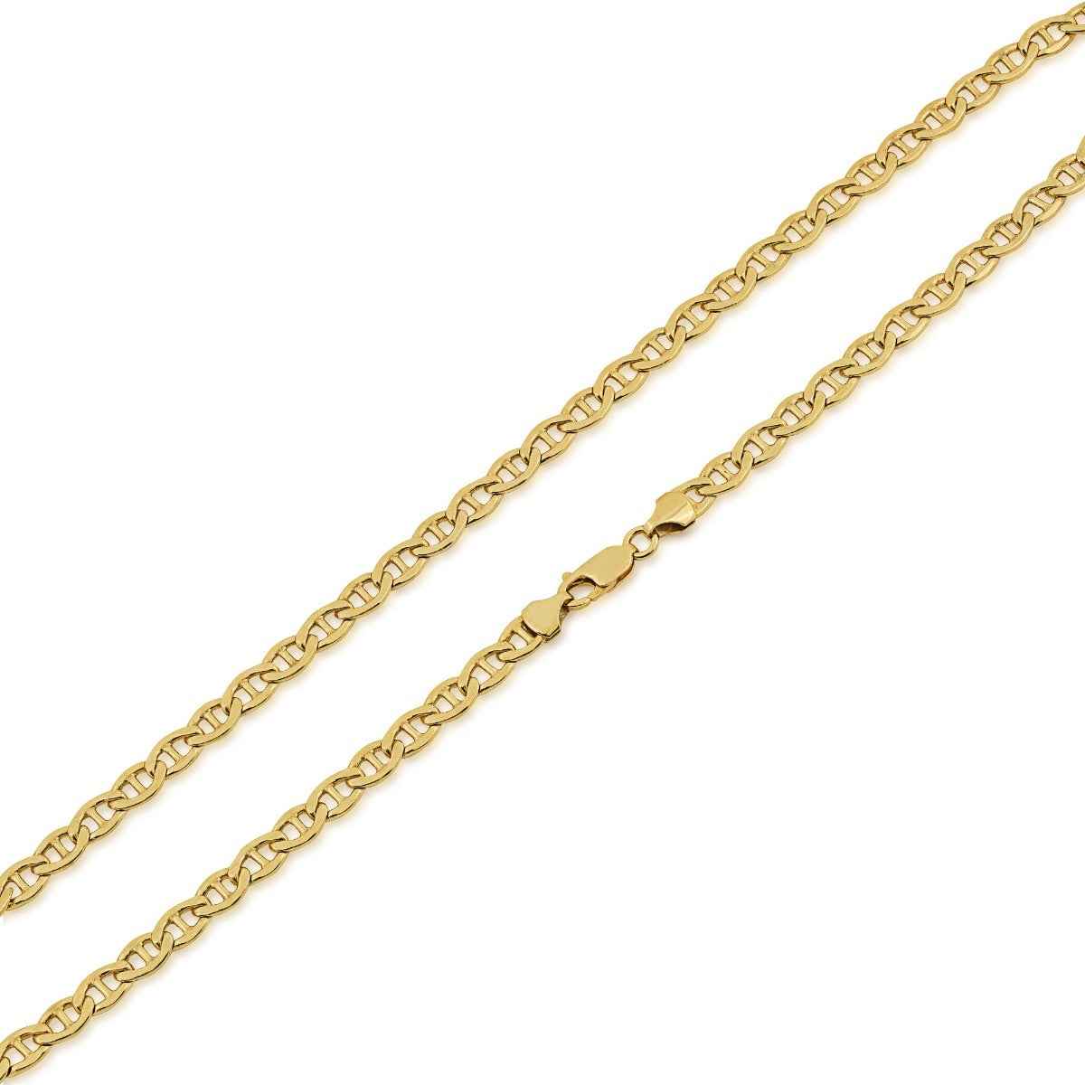 5.75mm 20-inch 14K Yellow Gold Filled Mariner Chain Necklace front view