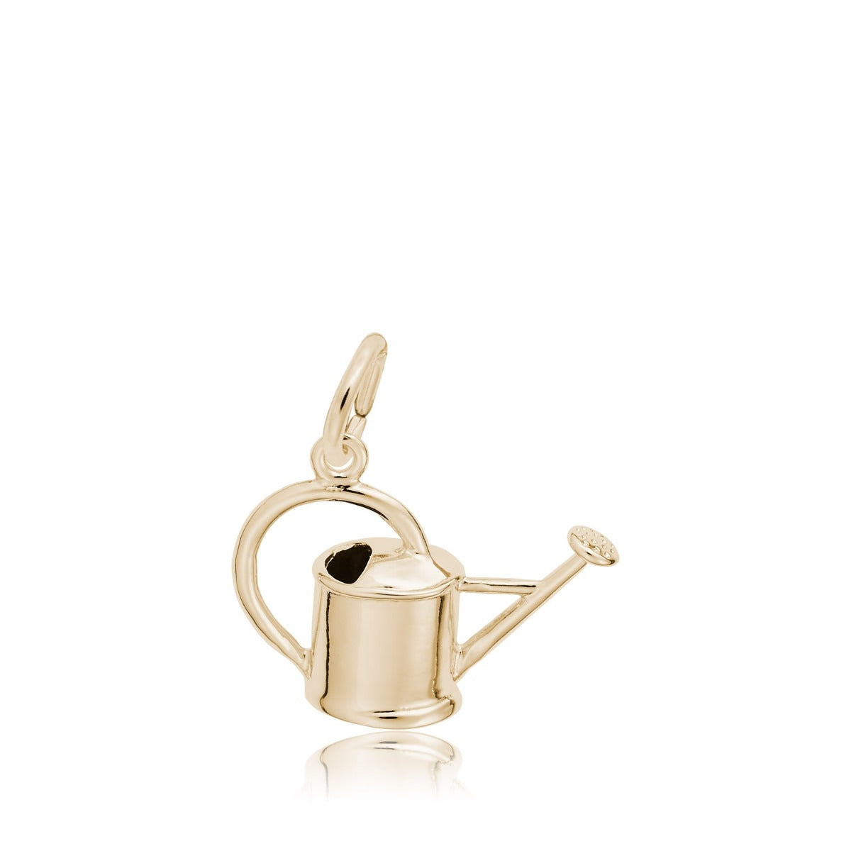 Watering Can Charm in 14K Yellow Gold