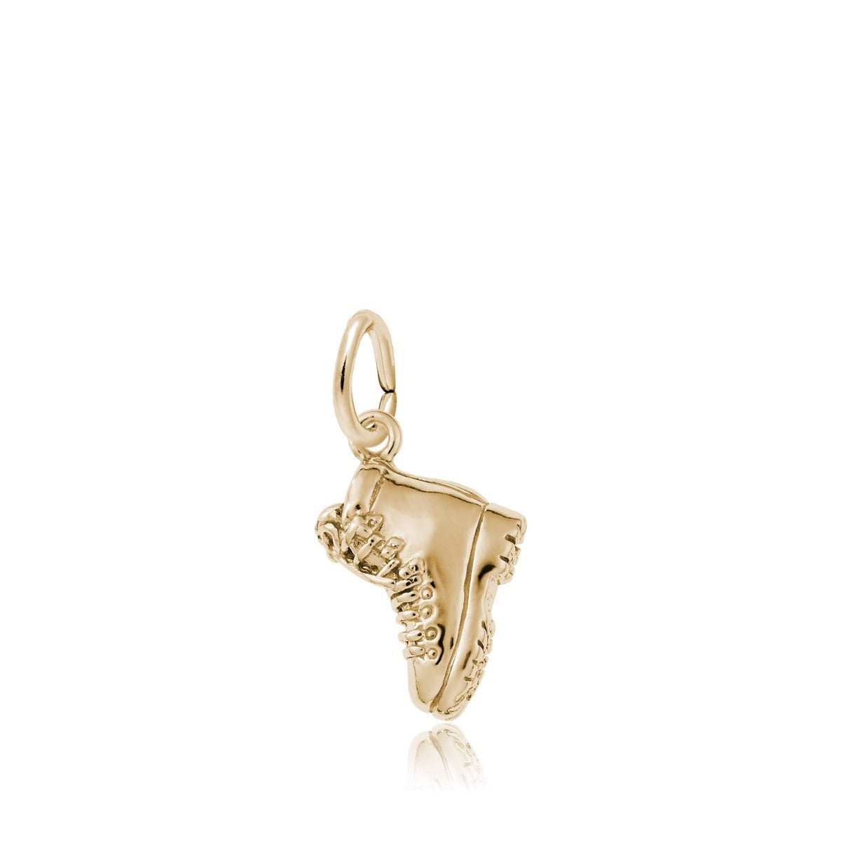 Hiking Boot Charm in 14K Yellow Gold